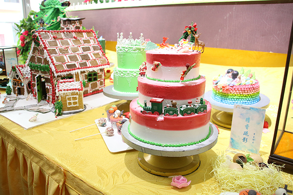 圣诞节创意蛋糕