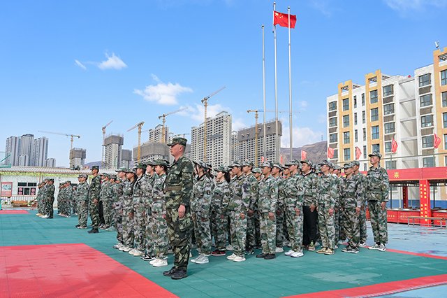 三教三训暨军训汇报表演10