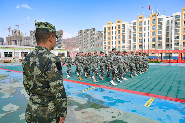 三教三训暨军训汇报表演11