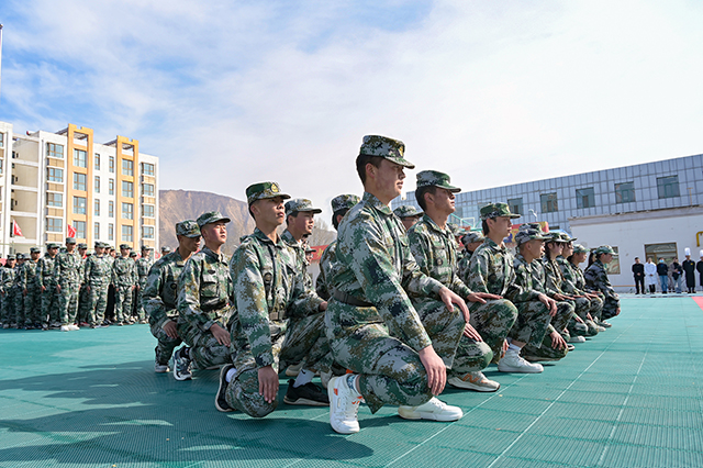 三教三训暨军训汇报表演16