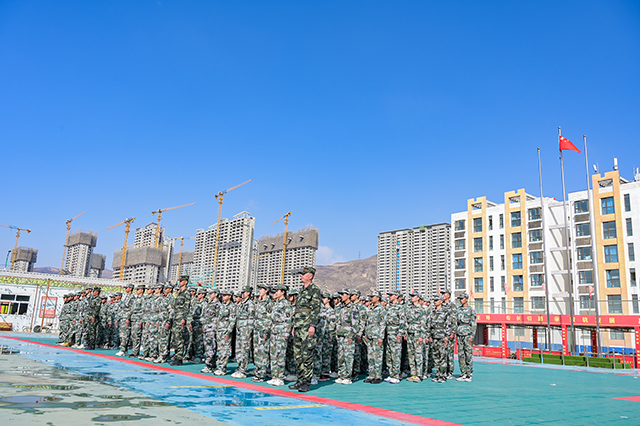 三教三训暨军训汇报表演17